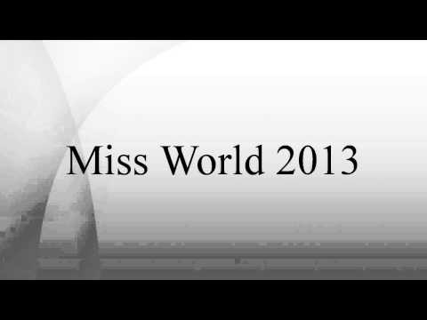 Miss World 2013 - Wiki Article