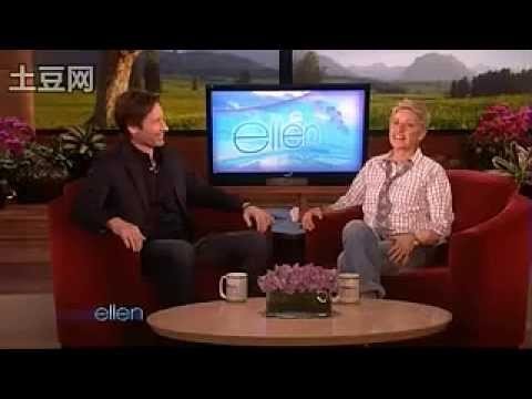 David Duchovny on The Ellen Degeneres Show {Full}