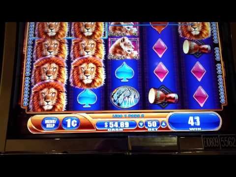 King of Africa slot machine at Parx casino